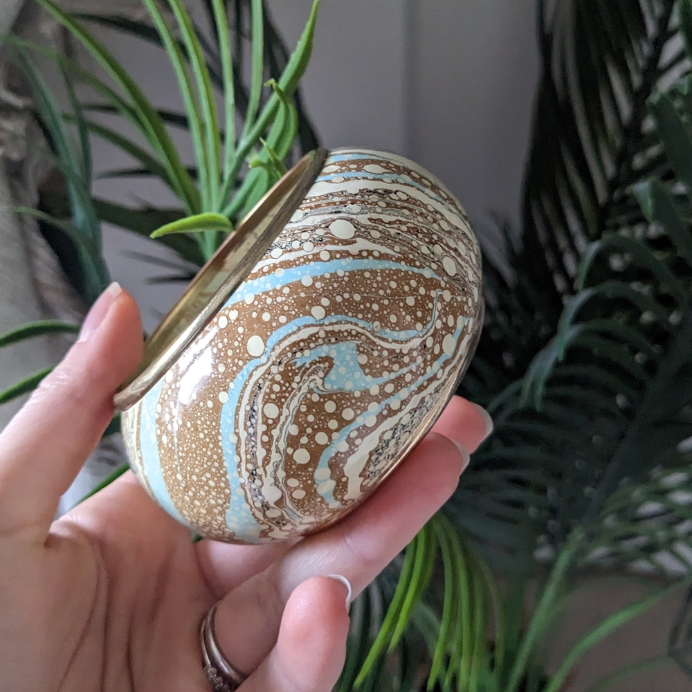 Vintage Marbled Bangle